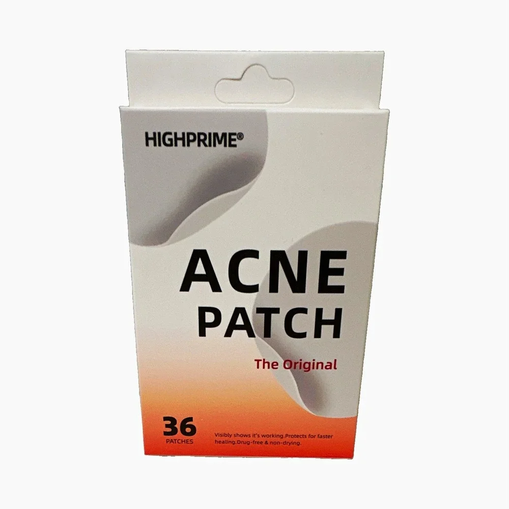 ACNE PATCH HIGHPRIME Hydrocolloid 36 Ct Face for Blemishes Drug-Free Non-drying